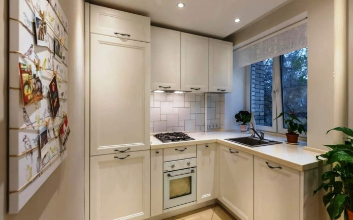 beige keukeninterieur