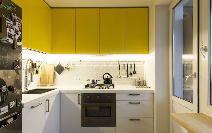 witte verf voor de keuken