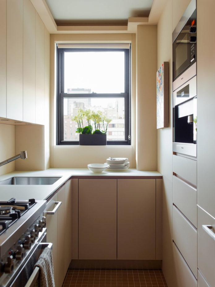 inbouw kleine keuken