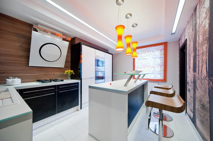 bar-eiland in de keuken