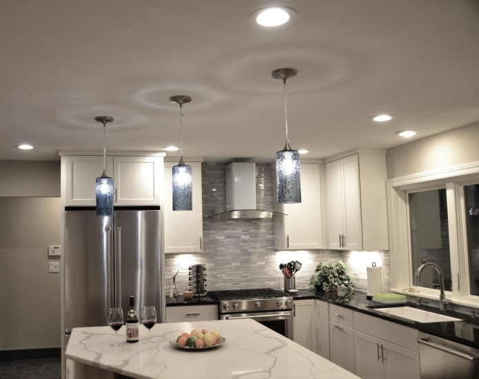 spotverlichting in de keuken