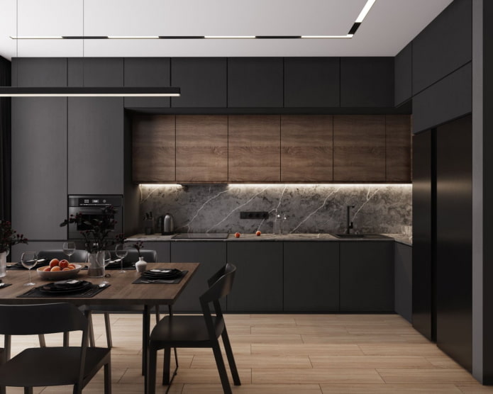keuken in minimalistische stijl