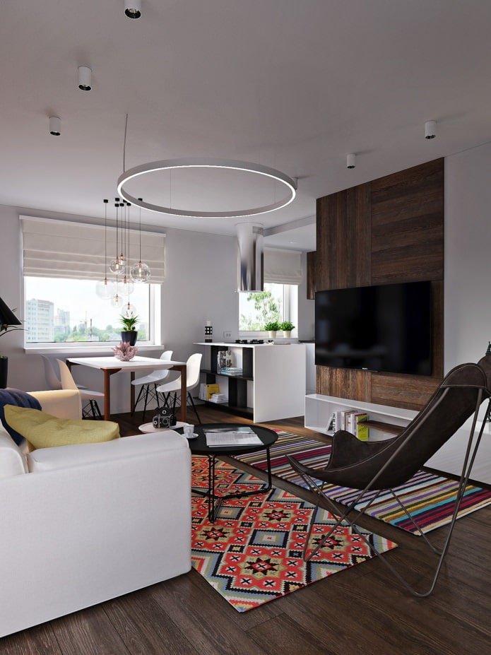 ontwerp van een appartement van 31 m?.