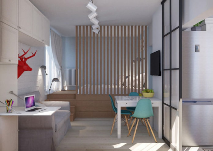 Ontwerp van de woonkamer