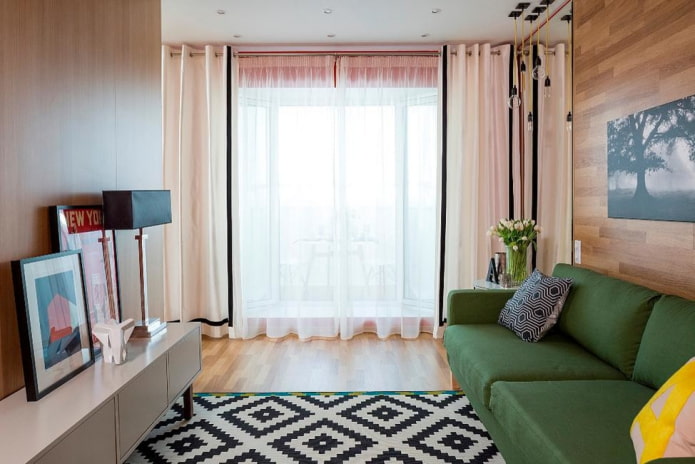 ontwerp van een appartement van 35 vierkante meter