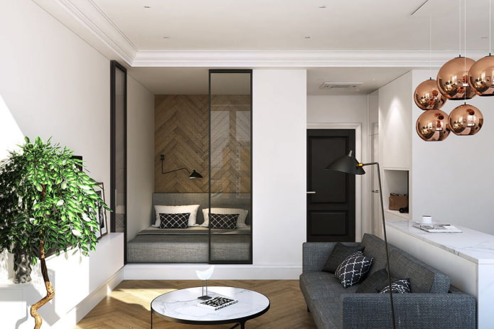 35 vierkante meter appartementindeling