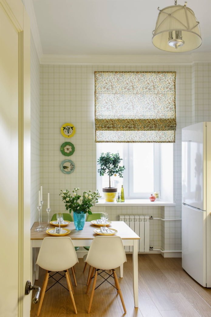 Keuken in lichte tinten