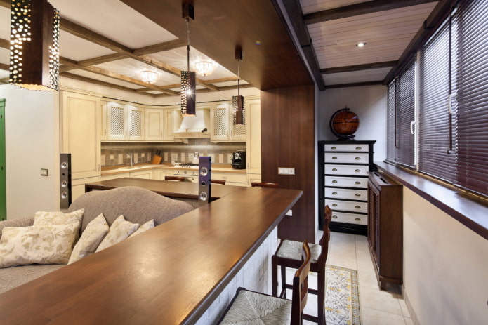 Gecombineerd balkon