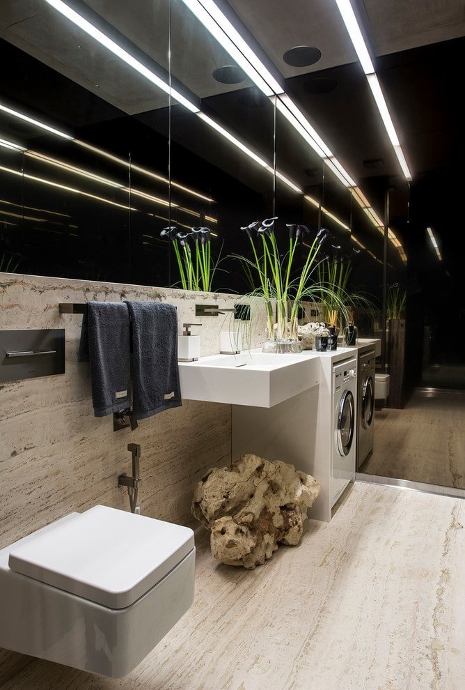 Getint glas en verlichting