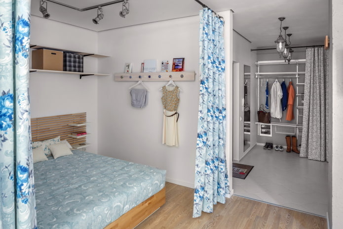 interieur van een studio-appartement van 40 vierkante meter