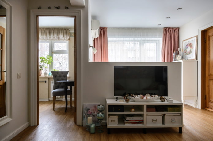 zonering van het appartement