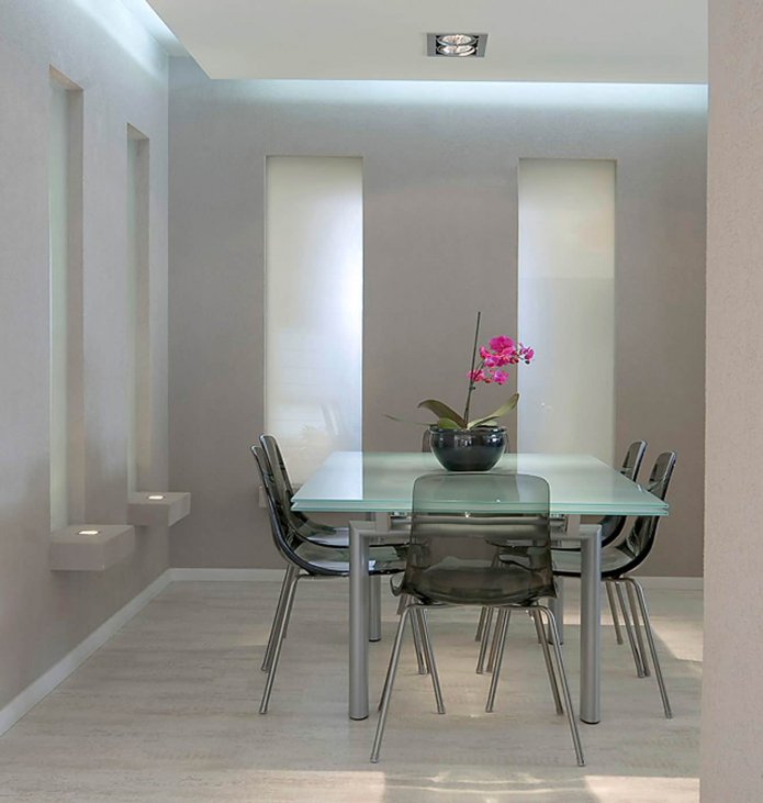 glas in het interieur