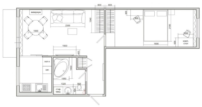 Chroesjtsjovka layout