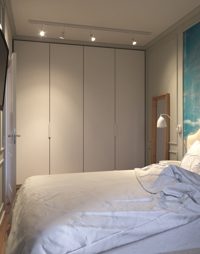 Kledingkast in de slaapkamer