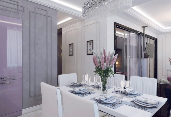Interieur van een studio van 46 m