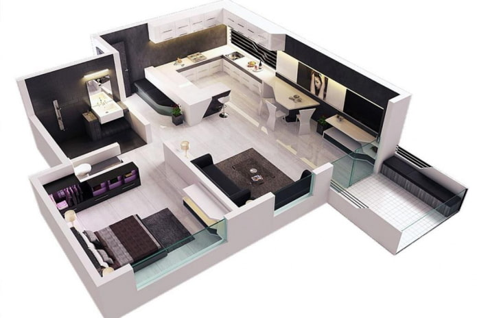 Euro-kamerappartement