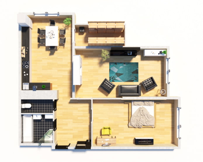 2-kamerappartement