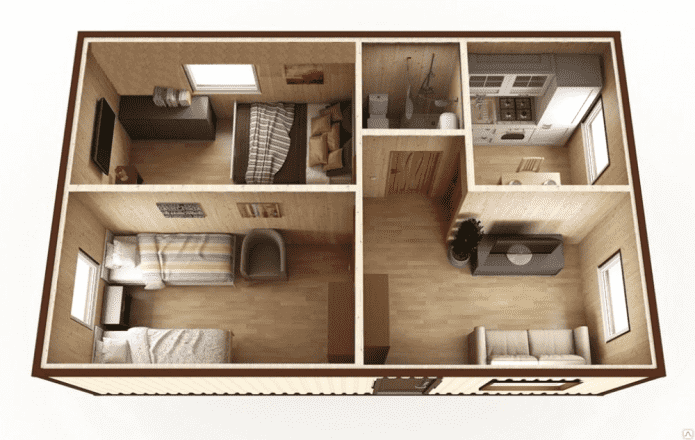 3-kamerappartement