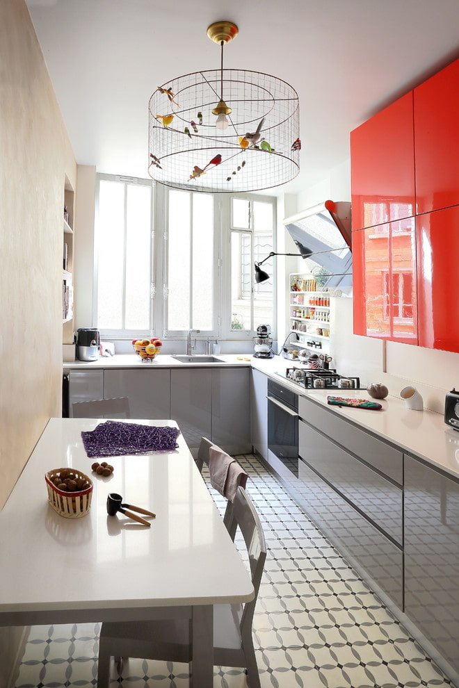 Keuken met accenten