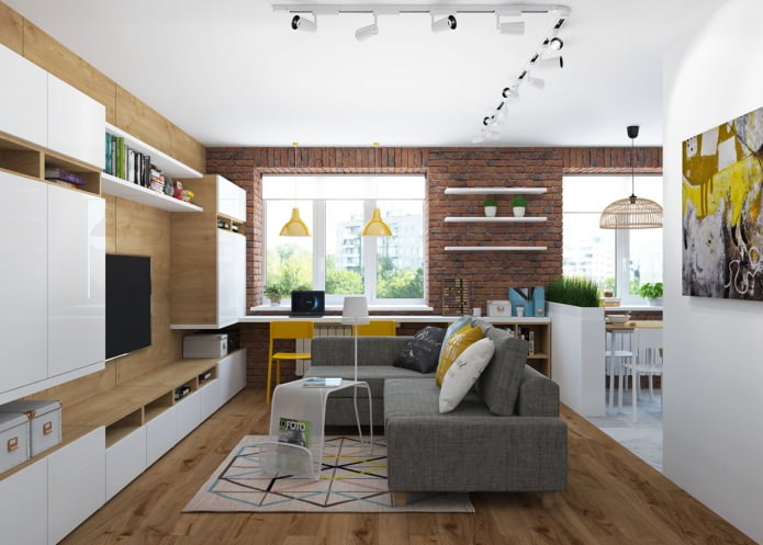 keuken-woonkamer
