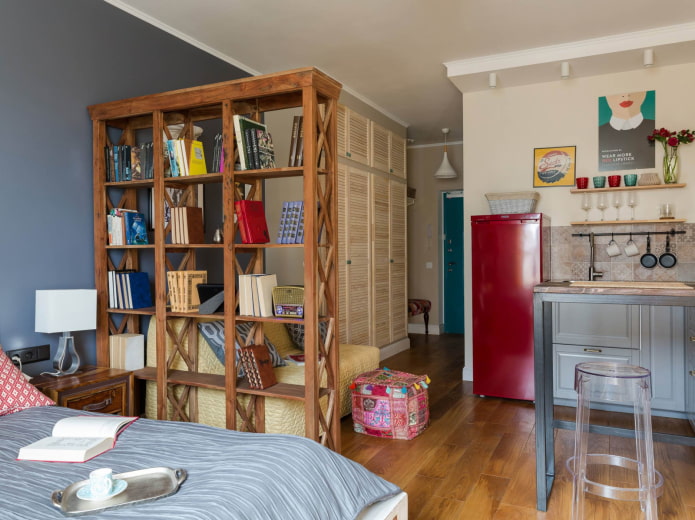 Studio in landelijke stijl