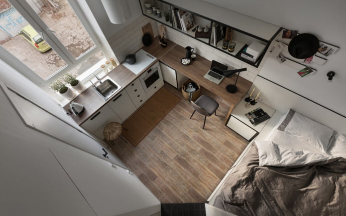 Studio in moderne stijl
