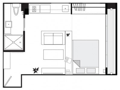 appartementenindelingen 18 m?