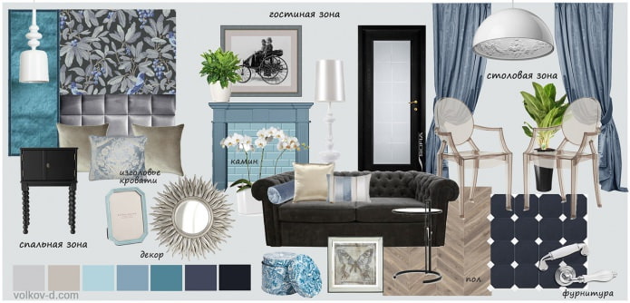 ontwerp in neoklassieke stijl