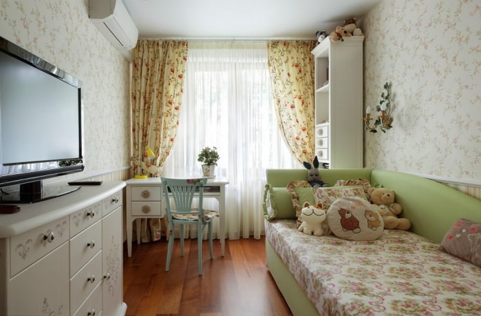 kinderkamer voor een meisje