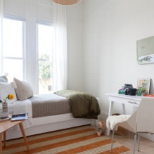 Interieur van een kleine kinderkamer: een kleur, stijl, decoratie en meubels kiezen (70 foto's)-5