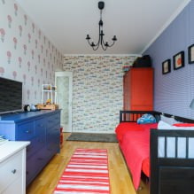 Interieur van een kleine kinderkamer: een kleur, stijl, afwerking en meubilair kiezen (70 foto's)-19
