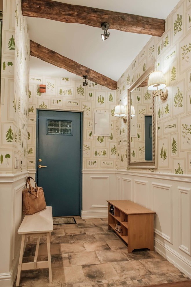 kleine gang in het interieur van het huis
