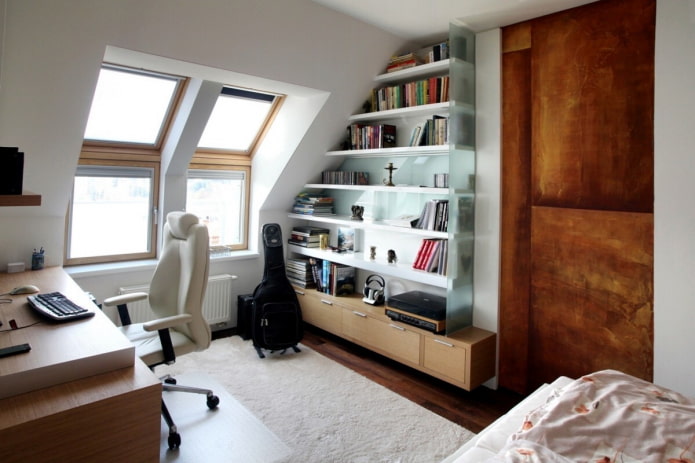 kinderkamer op zolder