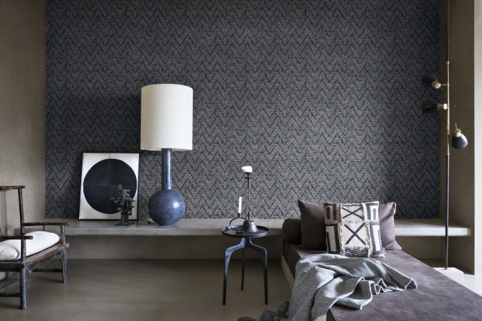 modern zigzagbehang
