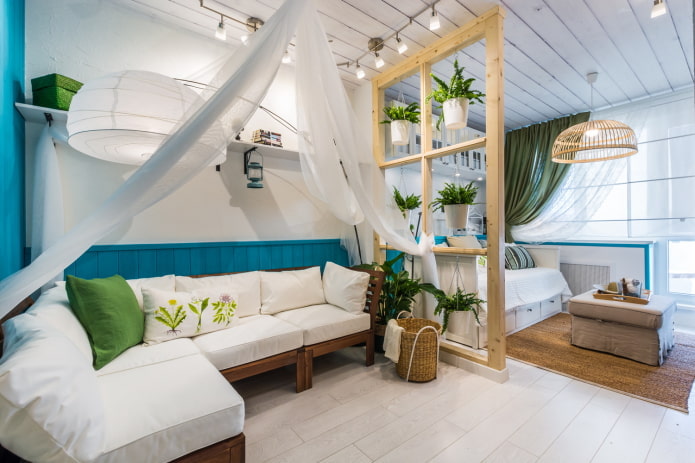 plafondontwerp in maritieme stijl