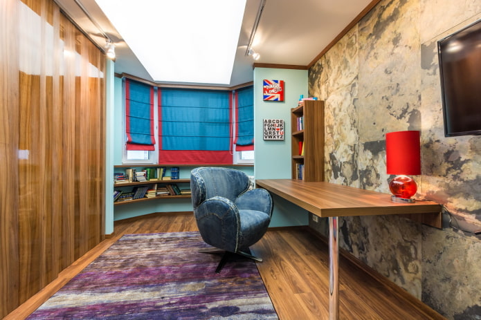 plafondontwerp in grunge-stijl