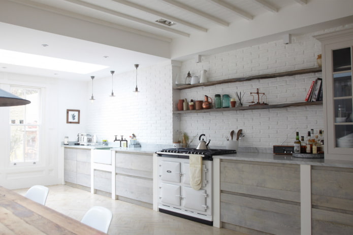 plafondontwerp in Scandinavische stijl