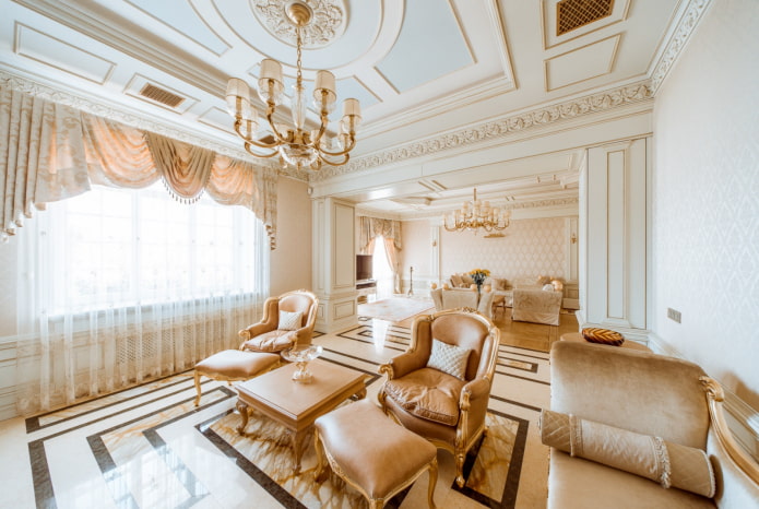 plafondontwerp in klassieke stijl