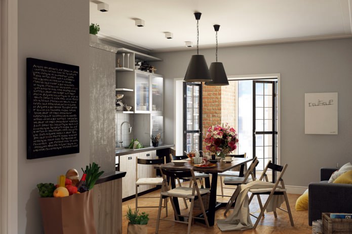 keuken-eetkamer