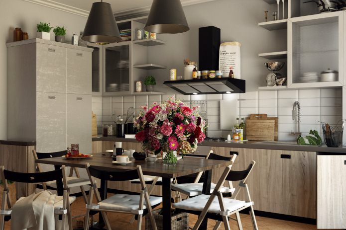keuken-eetkamer