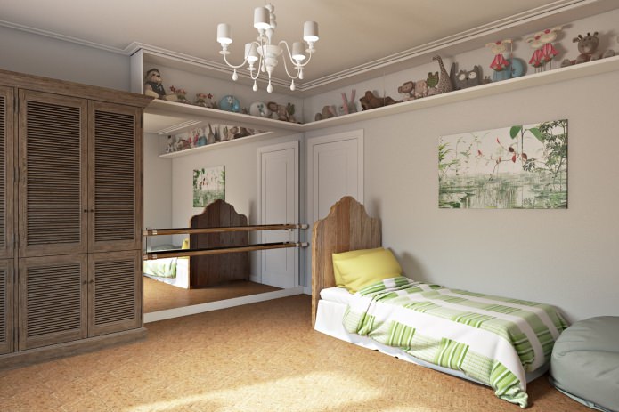 kinderkamer voor een meisje