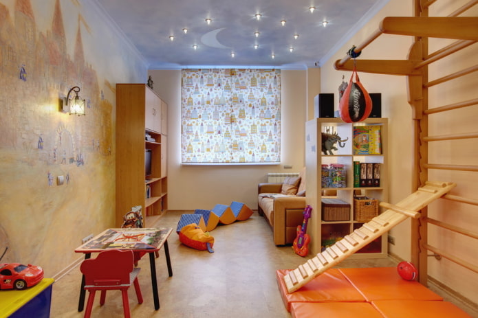gordijnen in de kinderkamer