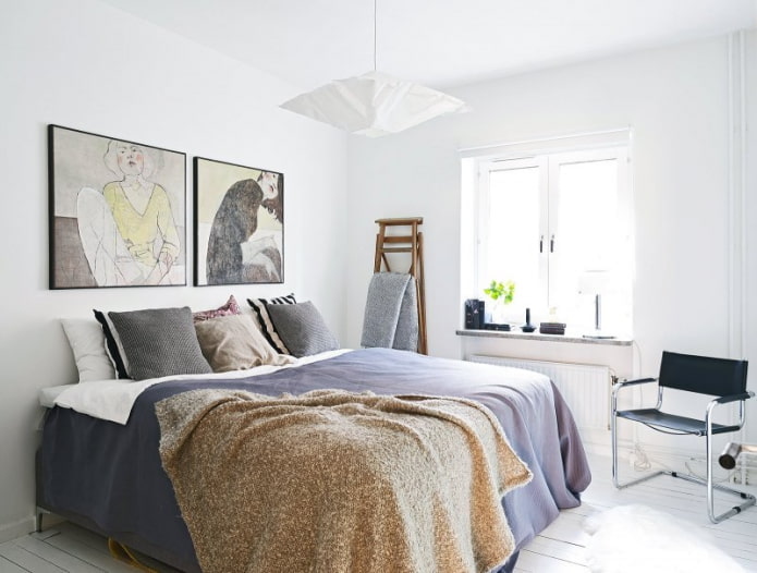 wit interieur met accenten