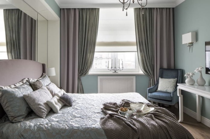 slaapkamer in pastelkleuren