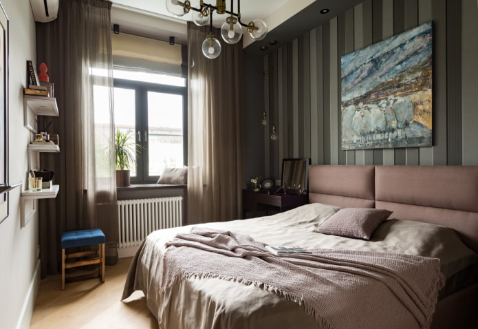 donkere slaapkamer