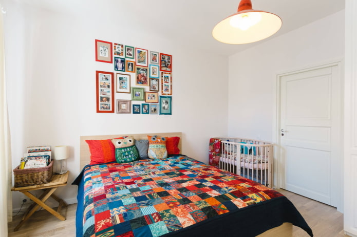 Babybedje in de slaapkamer