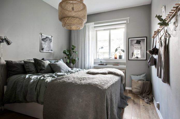 Scandinavische slaapkamer