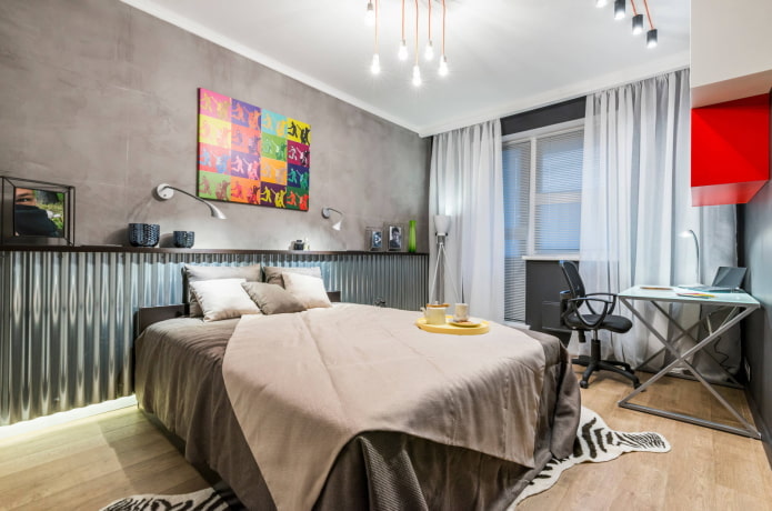 Slaapkamer in art-nouveaustijl