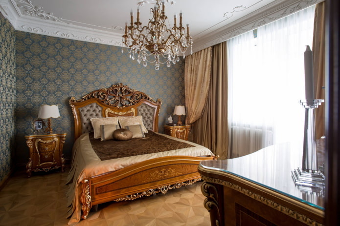 Slaapkamer in barokstijl