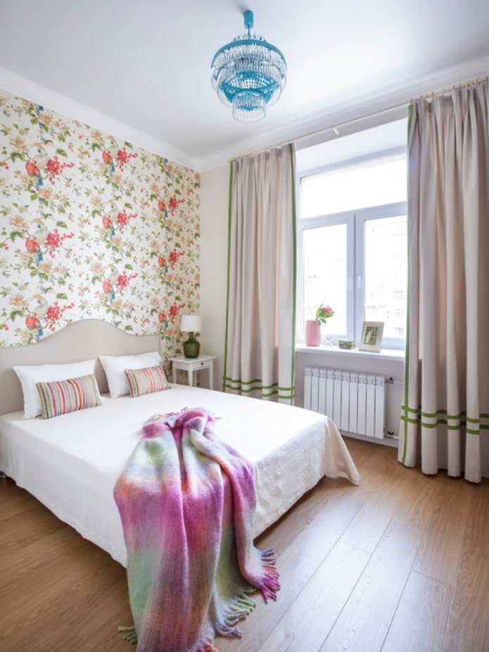bloemenbehang